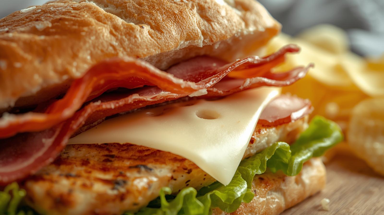 Photo of Ceruti's Express weekly Boxed Lunch special featuring a club sandwiches